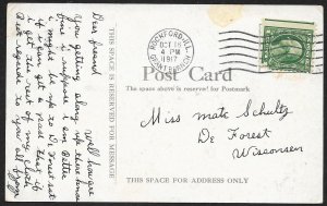 Camp Grant Bake Ovens & Soldiers Illinois Used c1917