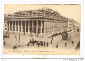 The Great Theatre, Bordeaux (Gironde), France, 1900-1910s