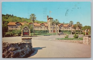 Advertising~Christian Brothers Wine Champagne Cellar St Helena~Vintage Postcard
