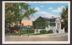 Michigan NILES The Carnegie Public Library opened in 1904 ~ Linen