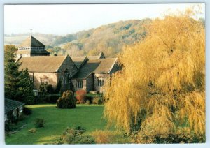 SKENFRITH, Monmouthshire Wales ~ ST. BRIDGET'S CHURCH  4x6 Postcard