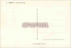 Postcard Modern Gabon River View