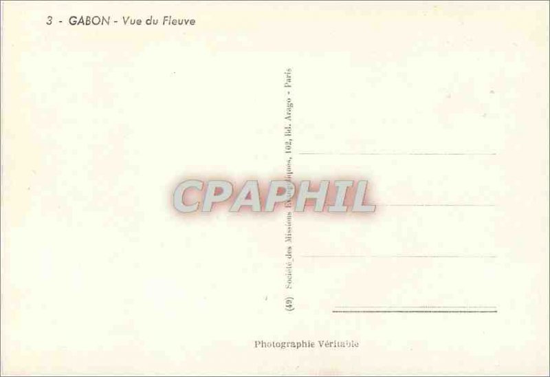 Postcard Modern Gabon River View