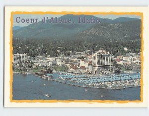 Postcard The Coeur d'Alene Resort on the Lake Golf Course USA