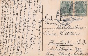 BAD ELGERSBURG GERMANY~DIE ELGERSBURG-SLOSS~1913 POSTCARD