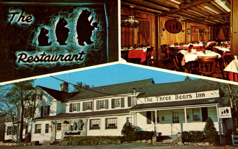 Westport, Connecticut - The Three Bears Restaurant - in the 1950s