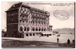 Luchon - Le Grand Hotel - Old Postcard
