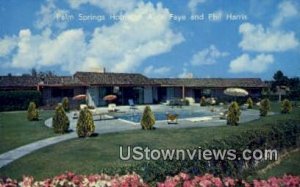 Home of Alice Faye & Phil Harris - Palm Springs, California CA  