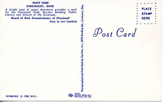 OH - Cincinnati, Piatt Park