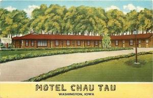 IA, Washington, Iowa, Motel Chau Tau, Standard Prtg.  No. 14,553F