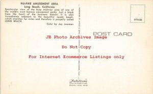 CA, Long Beach, California, Nu-Pike Amusement Rides, Roller Coaster