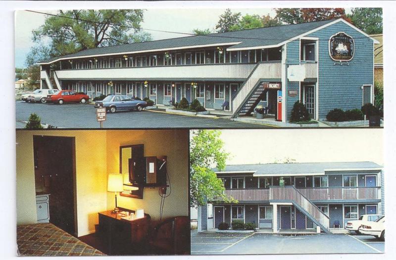 Alexandria Bay NY Ship Motel Postcard 1998 Multiview 4 X 6