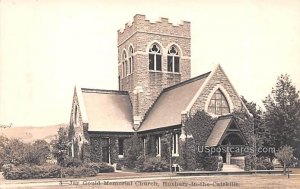 Jay Gould Memorial Church - Roxbury in the Catskills, New York