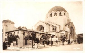 RPPC Jewish Temple Emanu-El, San Francisco, CA Zan Photo c1930s Vintage Postcard