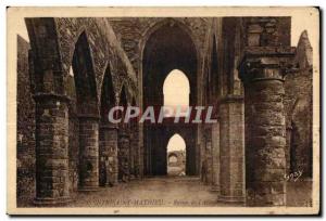 Pointe Saint Mathieu - Ruins of the Abbey - Old Postcard