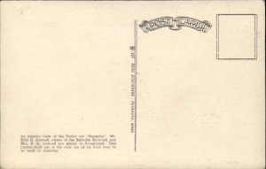 Edaville Railroad Train Parlor Car Rangeley Vintage Postcard