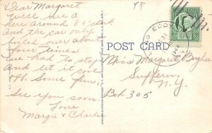 Greetings from Hancock, New York Postcard