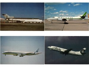 AIRCRAFT AVIATION 110 Modern Postcards Mostly Commercial (L6568)