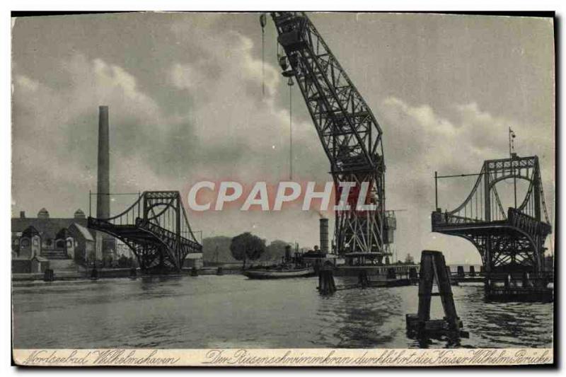 Old Postcard Nordseebad Wilhelmshaven