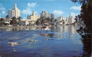 Hotel Row and Indian Creek Miami Beach, Florida