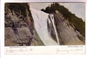 Montmonrency Falls,  Quebec, Warwick 2071S  Used 1907