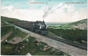 Wentworth Express Railroad Locomotive Nova Scotia Canada 1901 Unused 