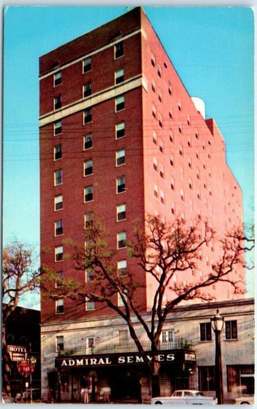 Postcard - Hotel Admiral Semmes - Mobile, Alabama