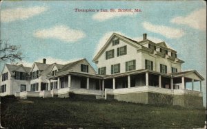 South Bristol ME Thompson's Inn c1910 Postcard