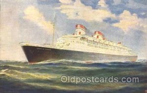 Italia - Flotte Riunite - Genova Ocean Liner, Oceanliner Ship Unused 