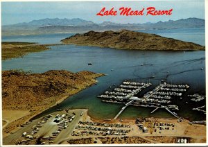 Nevada Boulder City Lake Mead Resort Aerial View