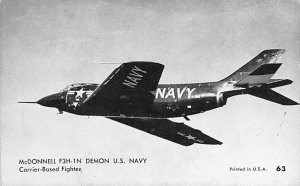 McDOnnell F3H1N Demon US Navy Non  backing Unused 