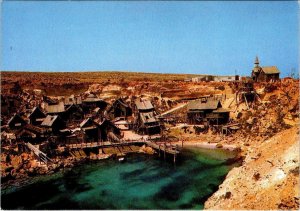 Anchor Bay, Malta  POPEYE VILLAGE  Site Of Movie/Now Theme Park  4X6 Postcard