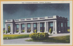 Denver, Colorado- Cheeseman Memorial