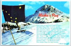 M-89277 Alaska's Flag Alaska The 49th State