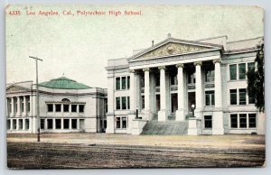 Los Angeles California~Polytechnic High School~c1910 Postcard