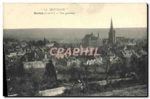 Old Postcard Redon General view