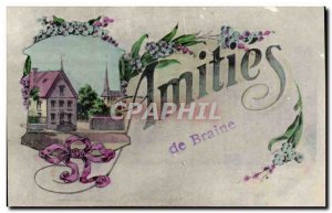 Braine - Amities - Remembrance - Old Postcard