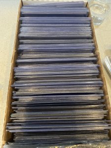 @250 Used Rigid Postcard Sleeves topload/sideload US Shipping Only VG Cond