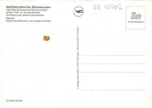 BG10702 wallfahrtskirche steinhausen bad schussenried  madonna germany