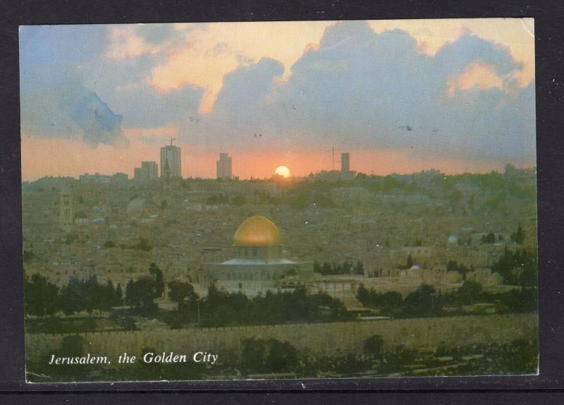 Israel.  Jerusalem The Golden City., See Scans