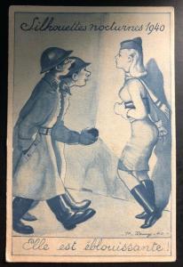 Mint France WWII “REMY” ARTIST HUMOR Postcard 1940 British Soldier C