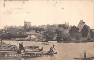 BR79265 windsor the castle from the river    uk