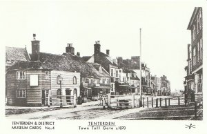 Kent Postcard - Tenterden - Town Toll Gate c1870 - Ref 2967