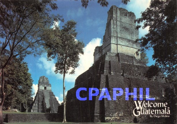 Postcard Modern Guatemala