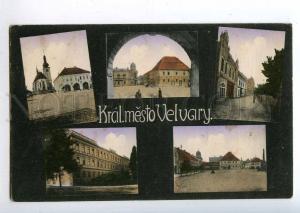 214085 CZECH VELVARY Vintage postcard