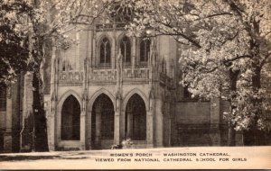 Washington D C Washington Cathedral Women's Porch