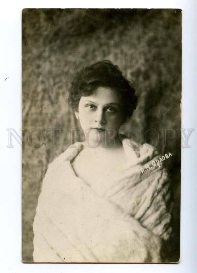 139239 ORLOVA Russian OPERETTA Singer Star vintage PHOTO