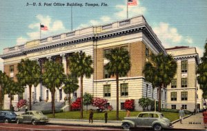 Florida Tampa Post Office Building 1949 Curteich