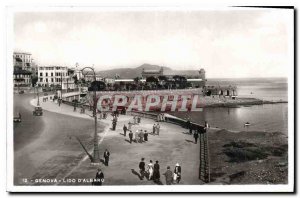 Old Postcard Genova Lido Albaro