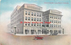 CA, Long Beach, California, Schuyler Hotel, Exterior Scene